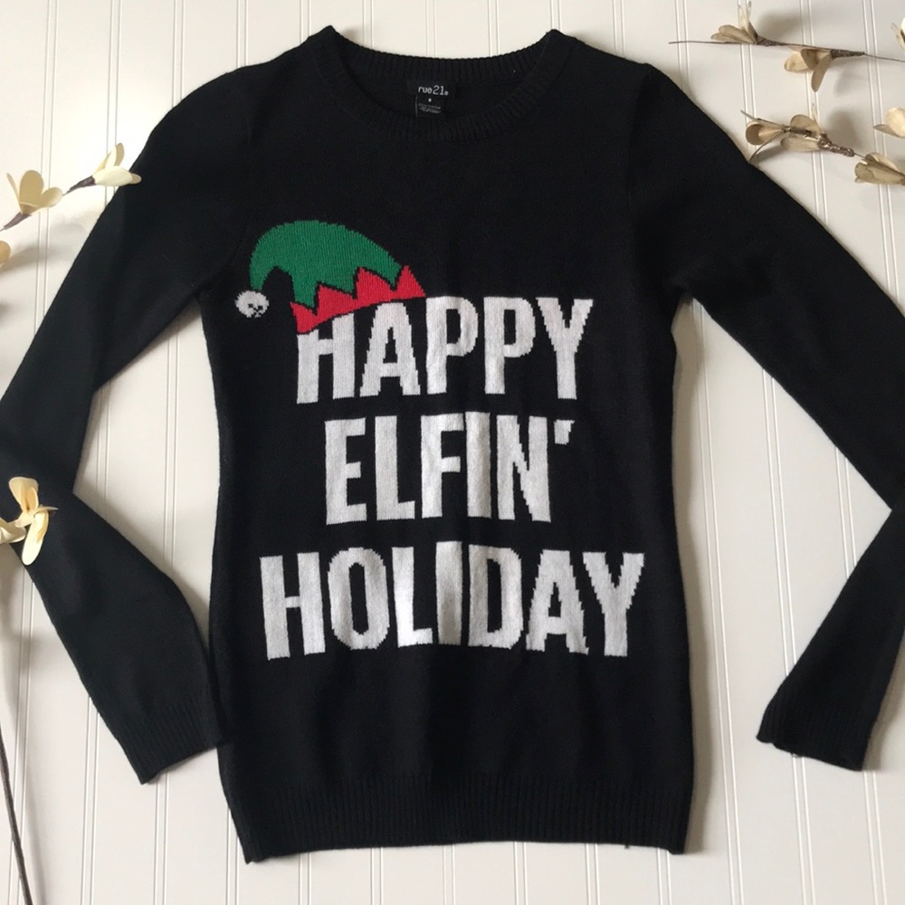 Lightweight holiday sweater